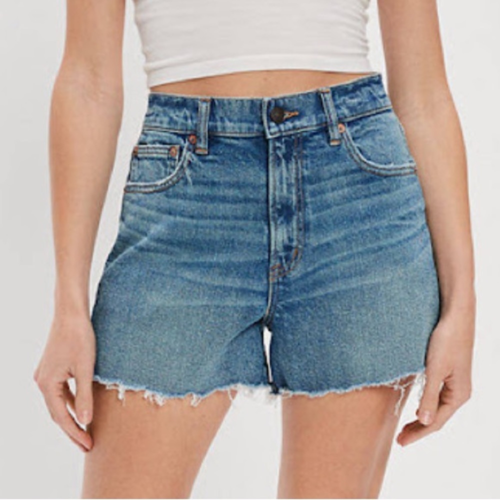 American Eagle High Waisted Denim Shorts